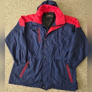 Obermeyer Men's Ski Wear Jacket Size XL‎ Navy/Red